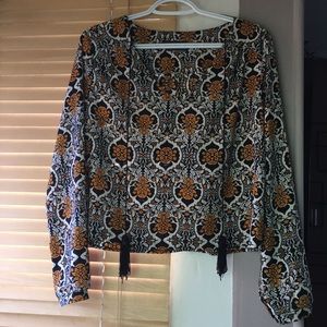 Anthropologie Paisley Blouse
